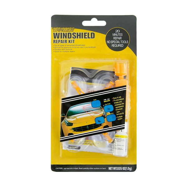 Комплект для ремонта лобового стекла "Windshield repair kit", набор для ремонта трещин лобового стекла (VS7005982) а0071 фото