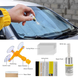 Комплект для ремонта лобового стекла "Windshield repair kit", набор для ремонта трещин лобового стекла (VS7005982) а0071 фото 5