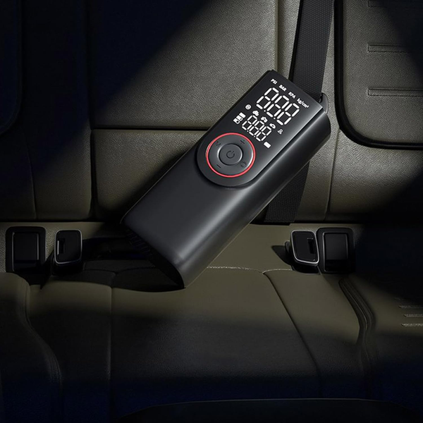 Компрессор портативний ATJ-9566 3x2000mAh 80W 0013 фото