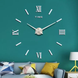Большие настенные часы Horloge 3D DIY кварц 27/37/47 55 см ЗОЛОТО а0019 фото 1