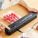 Вакууматор Vacuum Sealer вакуумный упаковщик для еды, бытовой вакууматор черный а0022 фото 1