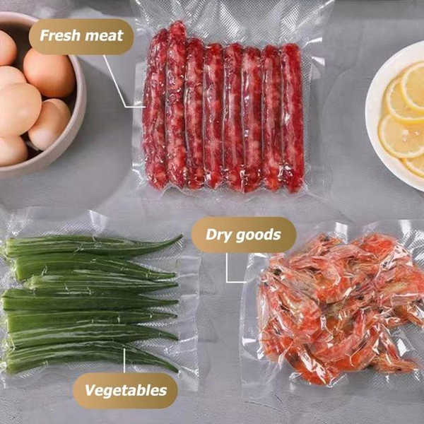 Бытовой вакууматор для продуктов Vacuum Sealer, вакуумный упаковщик пищевых продуктов Белый ECV-1-White а0023 фото