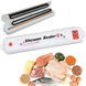 Бытовой вакууматор для продуктов Vacuum Sealer, вакуумный упаковщик пищевых продуктов Белый ECV-1-White а0023 фото 3