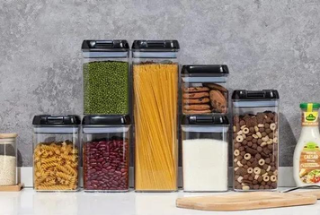 Набір контейнерів для їжі 7 предметів для сипких продуктів і спецій FOOD F-700 а0029 фото