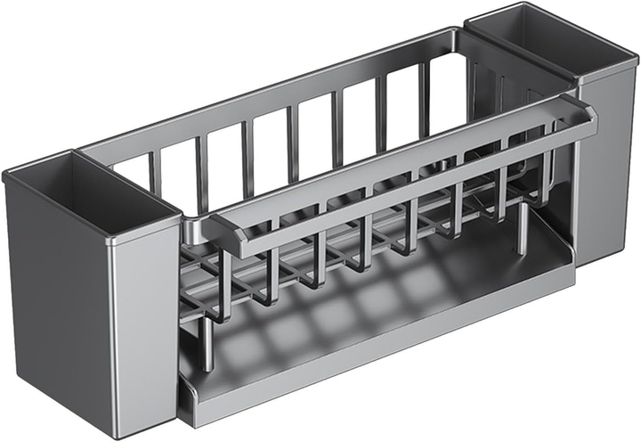 Органайзер для кухонної раковини Cloth rack AND LY-951 тримач для губок мила та миючих засобів, компактний аксесуар для кухні а0030 фото